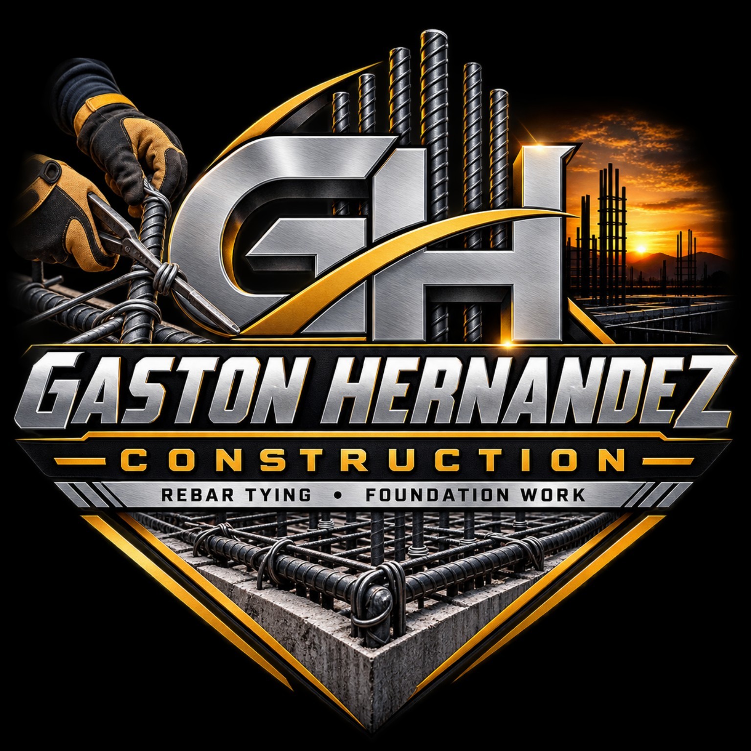 Gaston Hernandez Construction logo